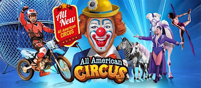Image principale de Fri Aug 14 | Marshall, MO | 7:00 PM | All American Circus