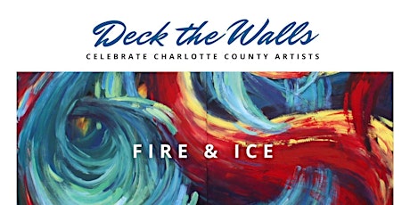 Opening Reception, Deck the Walls 2020 : Fire and Ice primary image