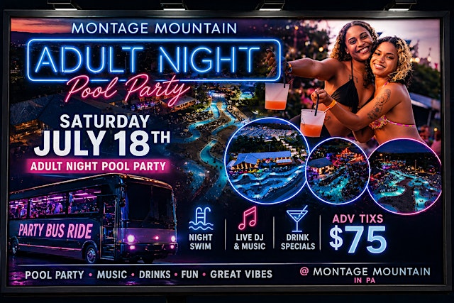 Image principale de Adult night pool party PT 2 Saturday July 18th
