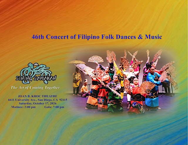 Image principale de Sining Samahan - 46th Concert of Filipino Folk Dances & Music