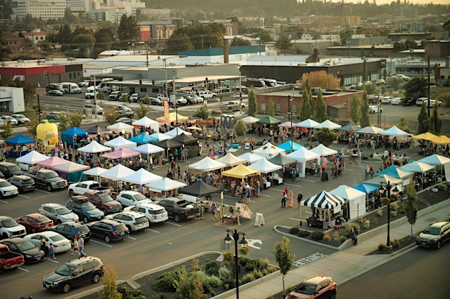 Image principale de Spokane NIGHT MARKET & Street Fair (Monthly) - Vendor Fair, Music Festival