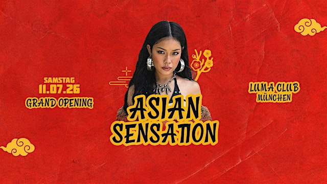 Imagen principal de MÜNCHEN - Asian Sensation Party - 11. JULI 2026