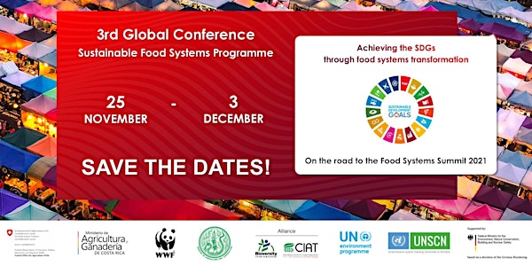 3rd global conference of the Sustainable Food Systems Programme