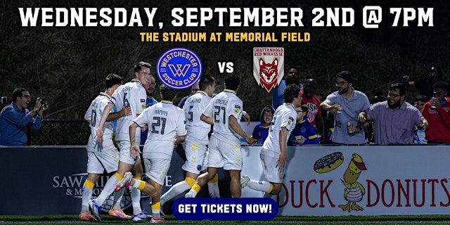 Image principale de Westchester Soccer Club vs. Chattanooga Red Wolves SC
