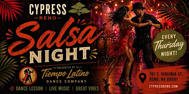 Image principale de Salsa Night - Thursdays - Presented by Tiempo Latino Dance Company