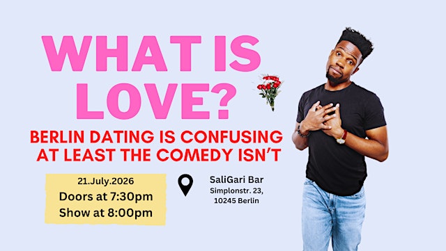What is Love? | English Stand Up Comedy (Berlin) primary image