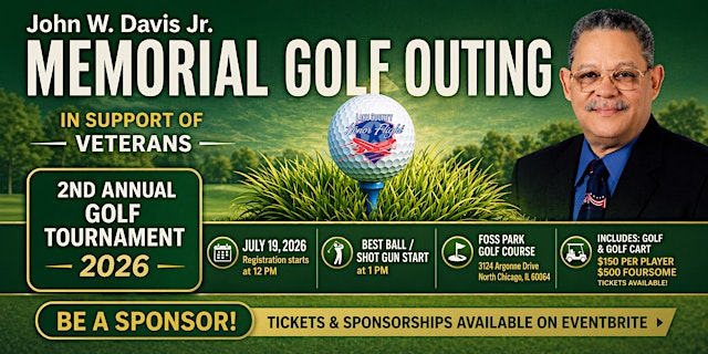 Image principale de LAKE COUNTY HONOR FLIGHT SECOND ANNUAL GOLF TOURNAMENT