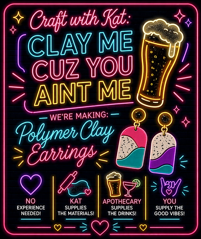 Image principale de Craft with Kat: Clay Me Cuz You Ain’t Me