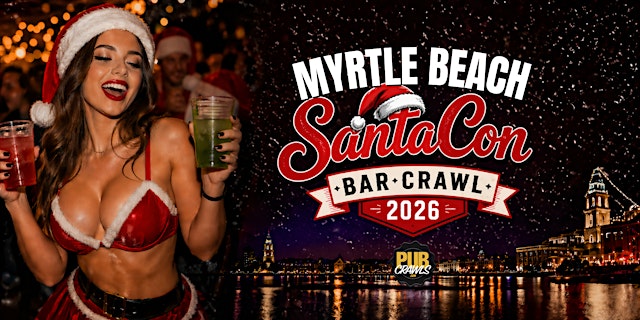 Image principale de Myrtle Beach SantaCon Bar Crawl 2026