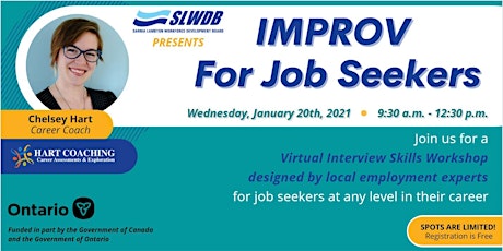 Improv for Job Seekers: Virtual Interview Skills Workshop primary image