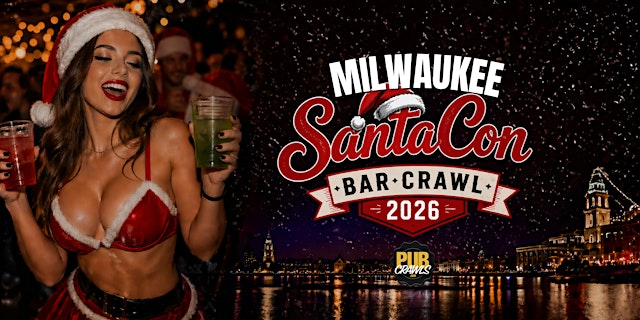 Image principale de Milwaukee SantaCon Bar Crawl 2026
