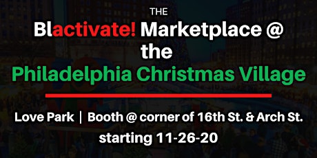 The Blactivate! Marketplace | Black Businesses @ The Christmas Village primary image