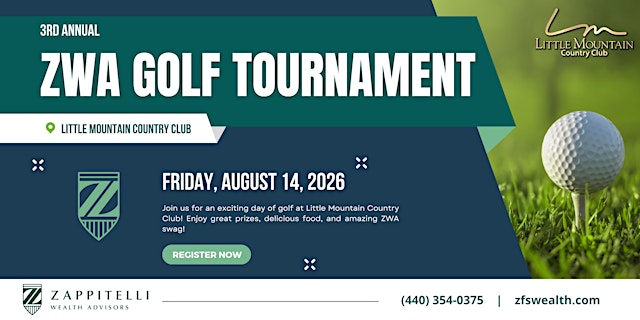 Image principale de Zappitelli Wealth Advisors 2026 Golf Tournament