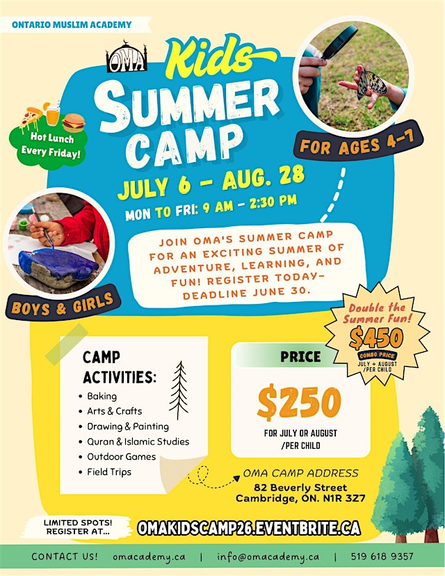 Image principale de OMA Kids Summer Camp 2026