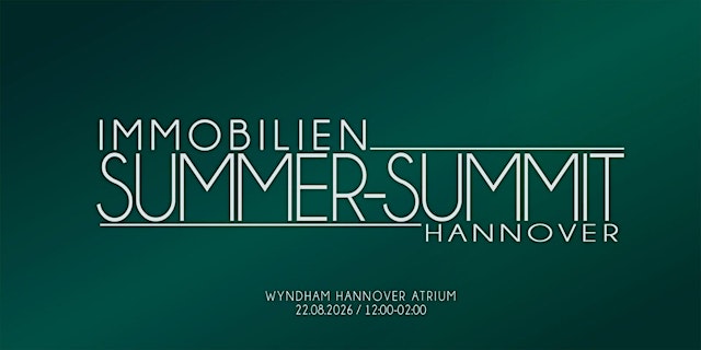 Hauptbild für IMMOBILIEN SUMMER-SUMMIT HANNOVER