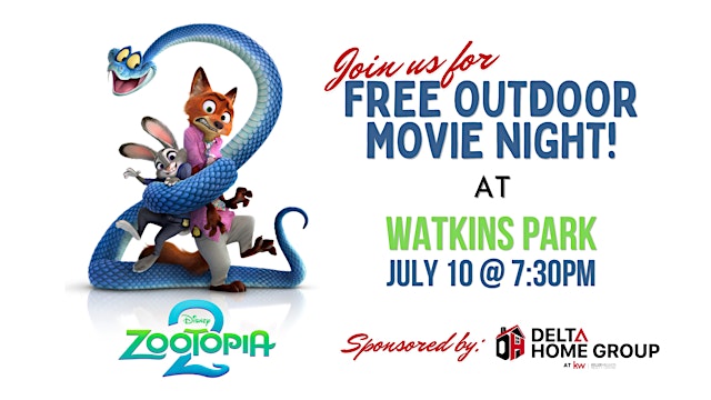 Image principale de Watkins Park Free Outdoor Movie