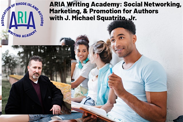 Imagen principal de ARIA Writing Academy Class: Social Networking, Marketing for Authors