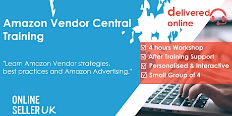 Imagem principal do evento [ LIVE / ONLINE ] Amazon Vendor Central Training Course