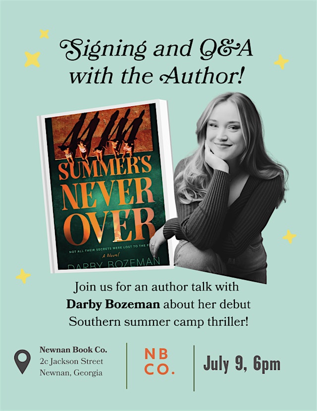 Image principale de Darby Bozeman Author Talk