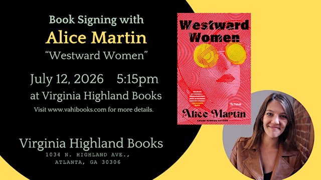 Image principale de An Evening with Author Alice Martin