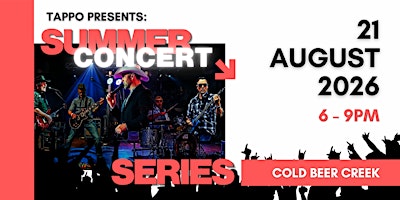 Tappo Summer Street Concert Series: Cold Beer Creek