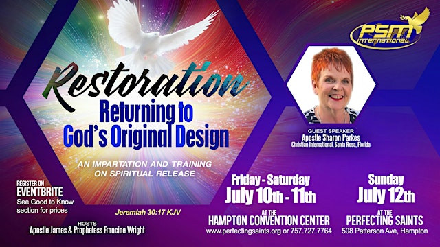 Image principale de Restoration: Returning to God's Original Design