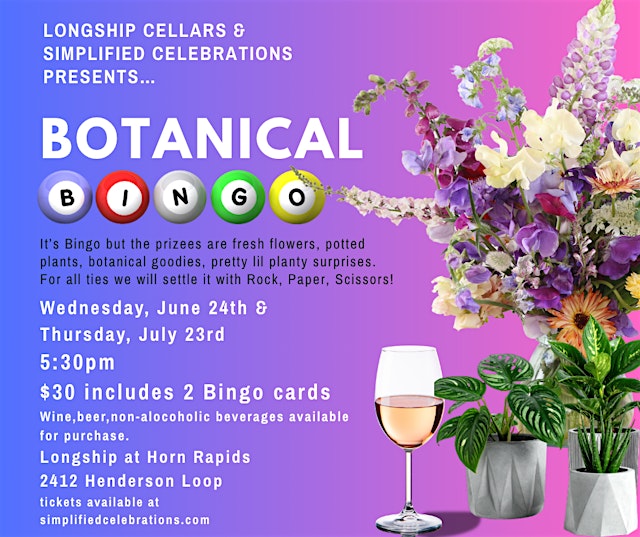 Hauptbild für July Botanical BINGO