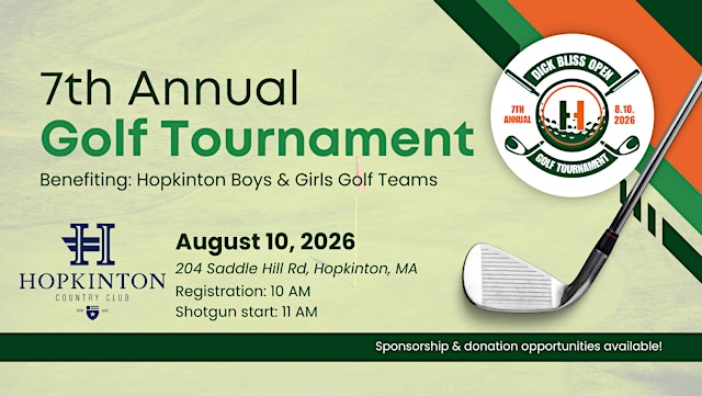 Image principale de 7th Annual Dick Bliss Open - Golf Tournament