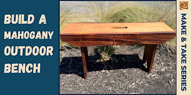 Imagen principal de Build a Mahogany Outdoor Bench