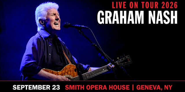 Image principale de Graham Nash - Live on Tour 2026