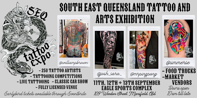 Image principale de SOUTH EAST QUEENSLAND TATTOO AND ARTS EXHIBITION