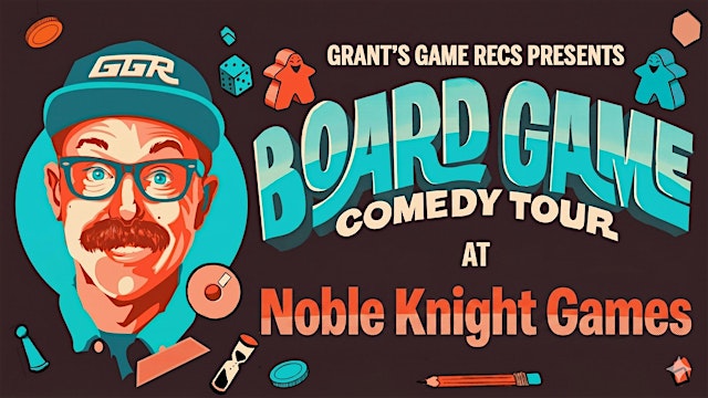 Image principale de Board Game Comedy Night at Noble Knight Games