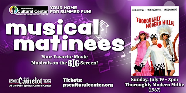Image principale de Musical Matinees: THOROUGHLY MODERN MILLIE (1967)