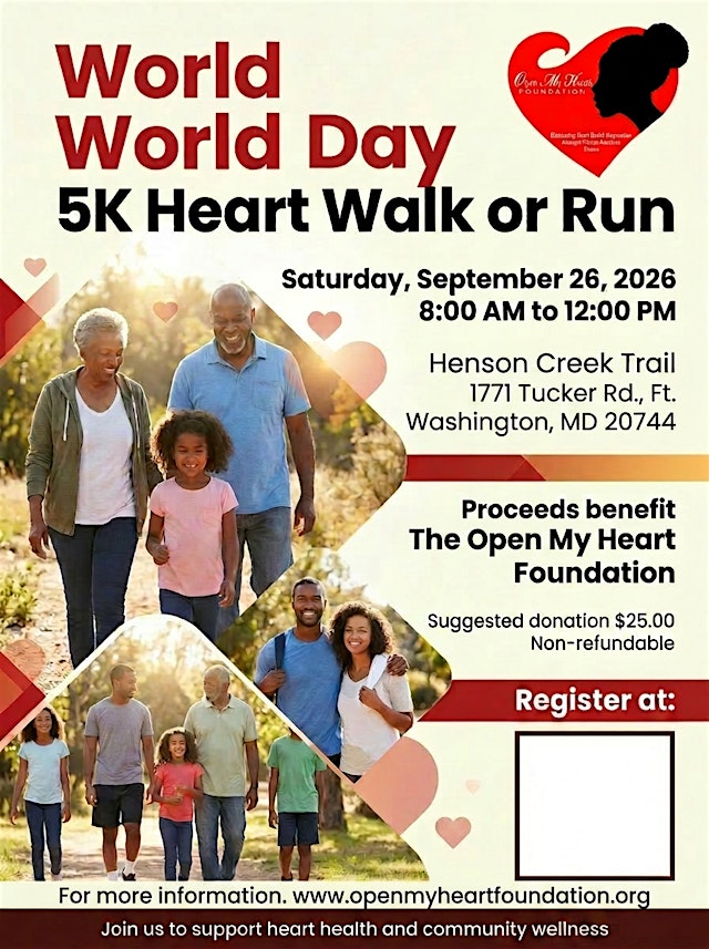 Image principale de 5K Heart Walk or Run