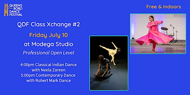 Classical Indian Dance and Contemporary Dance Classes at Modega LIC primary image