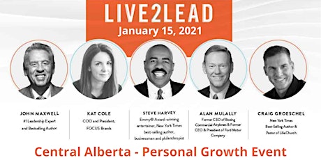Live2Lead Event - Change Your World - Central Alberta primary image
