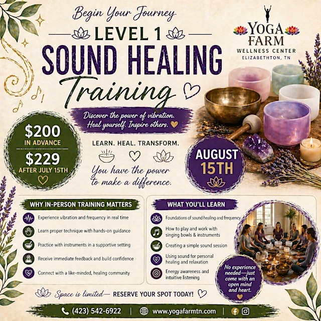 Imagem principal de Sound Healing Level 1 Training