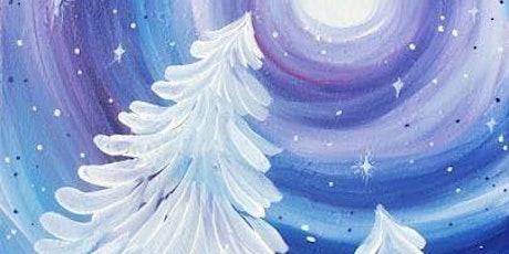 online Christmas Trees Paint Nite primary image