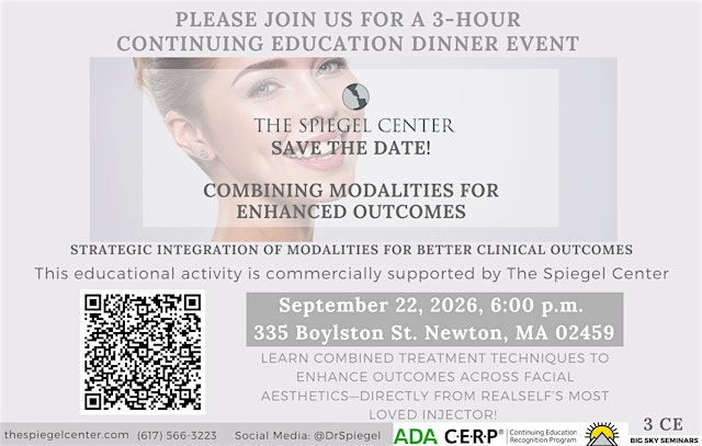 Image principale de Dental CE September 2026 - Combining Modalities for Enhanced Outcomes!