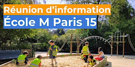 Réunion d'information Paris 15ème (rentrée 2021)