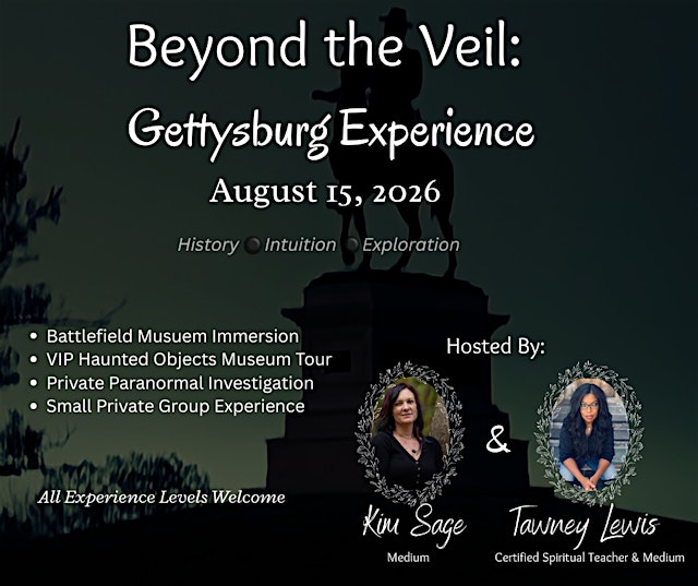 Image principale de Beyond the Veil: Gettysburg Experience