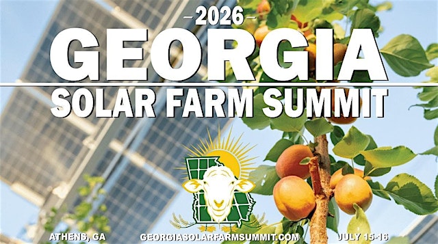 Image principale de 2026 Georgia Solar Farm Summit