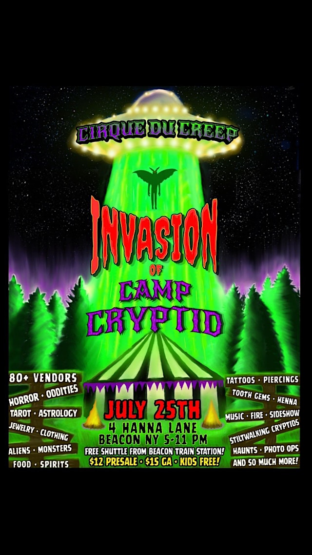 Cirque Du Creep- Invasion of Camp Cryptid primary image