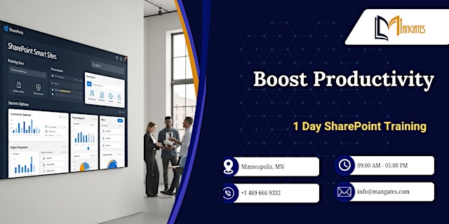 Image principale de Boost Productivity: 1-Day SharePoint Training | Minneapolis, MN