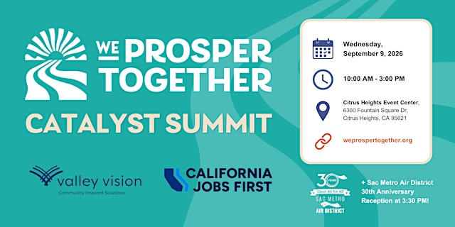 Image principale de We Prosper Together Catalyst Summit 2026