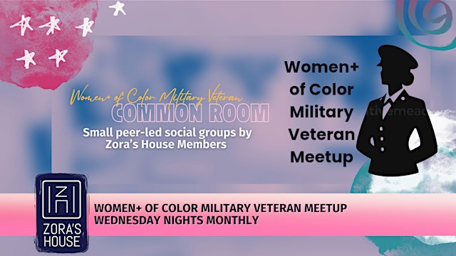 Image principale de Common Room: Women+ of Color Military Veteran Meetup