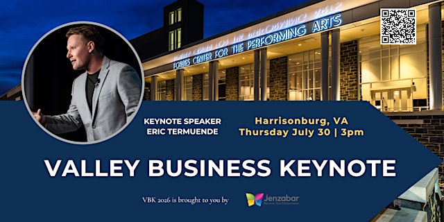 Immagine principale di Valley Business Keynote 2026
