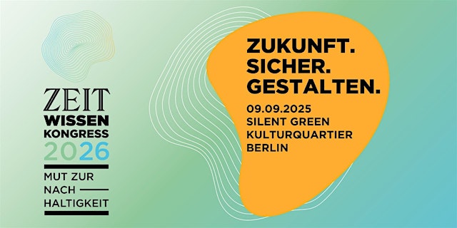 Imagen principal de ZEIT WISSEN Kongress - Mut zur Nachhaltigkeit 2026
