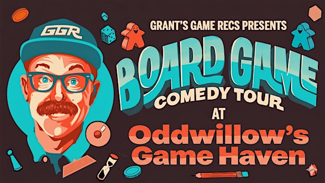 Image principale de Board Game Comedy Night at Oddwillow's Game Haven