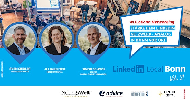 Hauptbild für LinkedIn Local Bonn - #LiLoBonn Vol. 21